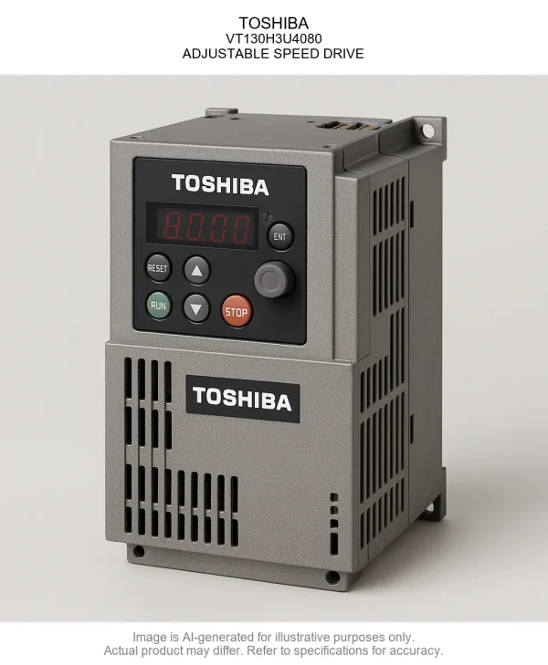 VT130H3U4080.webp TOSHIBA; VT130H3U4080; ADJUSTABLE SPEED DRIVE