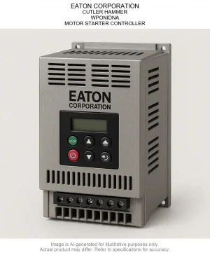 EATON CORPORATION; CUTLER HAMMER; WPONIDNA; MOTOR STARTER CONTROLLER