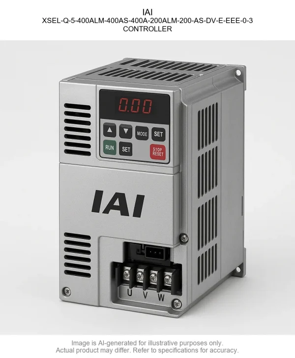 IAI; XSEL-Q-5-400ALM-400AS-400A-200ALM-200-AS-DV-E-EEE-0-3; CONTROLLER
