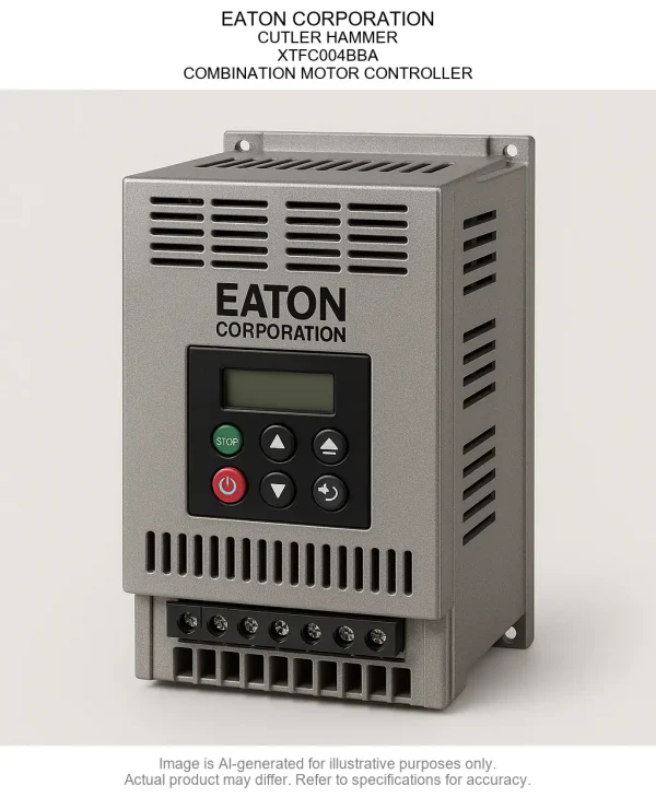 XTFC004BBA.webp EATON CORPORATION; CUTLER HAMMER; XTFC004BBA; COMBINATION MOTOR CONTROLLER