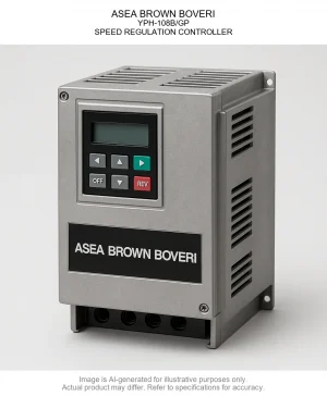ASEA BROWN BOVERI; YPH-108B/GP; SPEED REGULATION CONTROLLER