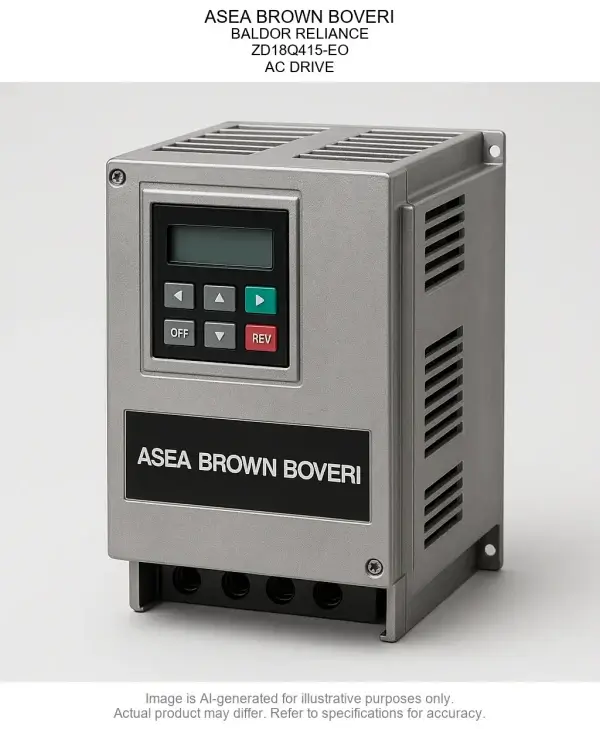 ASEA BROWN BOVERI; BALDOR RELIANCE; ZD18Q415-EO; AC DRIVE