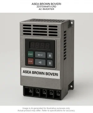ASEA BROWN BOVERI; ZD37D4A4F5-CRD; AC INVERTER