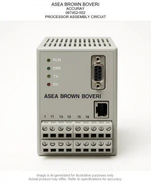 ASEA BROWN BOVERI; ACCURAY; 067452-002; PROCESSOR ASSEMBLY CIRCUIT