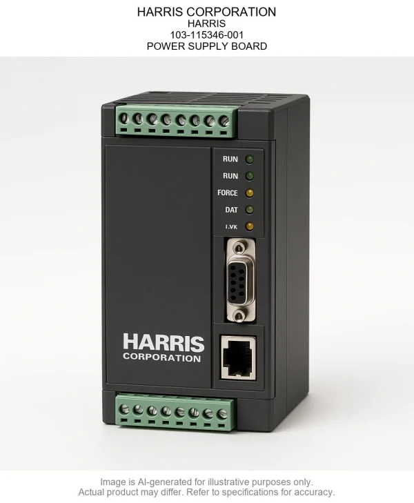 HARRIS CORPORATION; HARRIS; 103-115346-001; POWER SUPPLY BOARD