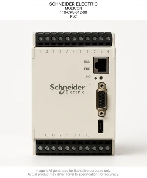 SCHNEIDER ELECTRIC; MODICON; 110-CPU-612-00; PLC