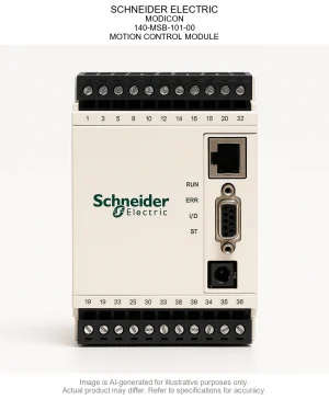 SCHNEIDER ELECTRIC; MODICON; 140-MSB-101-00; MOTION CONTROL MODULE