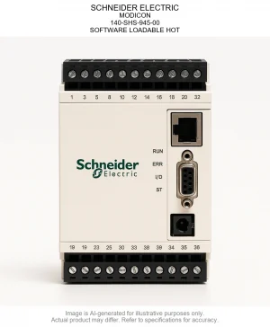 SCHNEIDER ELECTRIC; MODICON; 140-SHS-945-00; SOFTWARE LOADABLE HOT