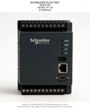 SCHNEIDER ELECTRIC; MODICON; 140 N0L 911 20; IF MODULE