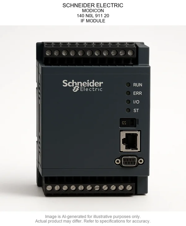 14020N0L209112020.webp SCHNEIDER ELECTRIC; MODICON; 140 N0L 911 20; IF MODULE