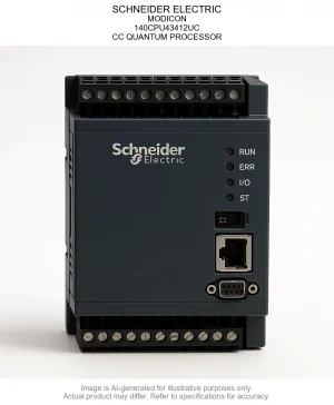 SCHNEIDER ELECTRIC; MODICON; 140CPU43412UC; CC QUANTUM PROCESSOR