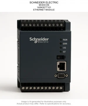 SCHNEIDER ELECTRIC; MODICON; 140NOE77101; ETHERNET MODULE