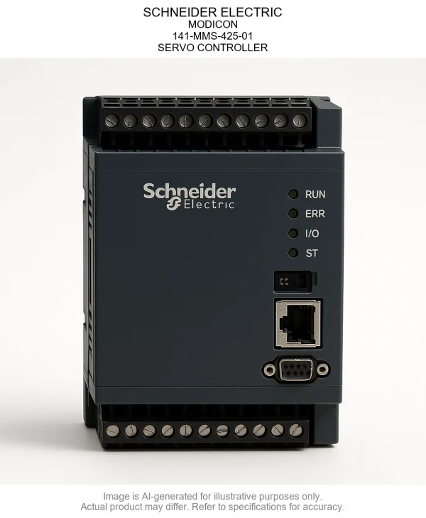 SCHNEIDER ELECTRIC; MODICON; 141-MMS-425-01; SERVO CONTROLLER