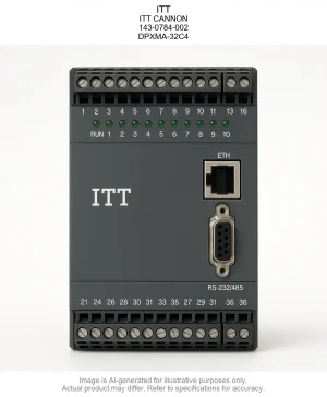 ITT; ITT CANNON; 143-0784-002; DPXMA-32C4