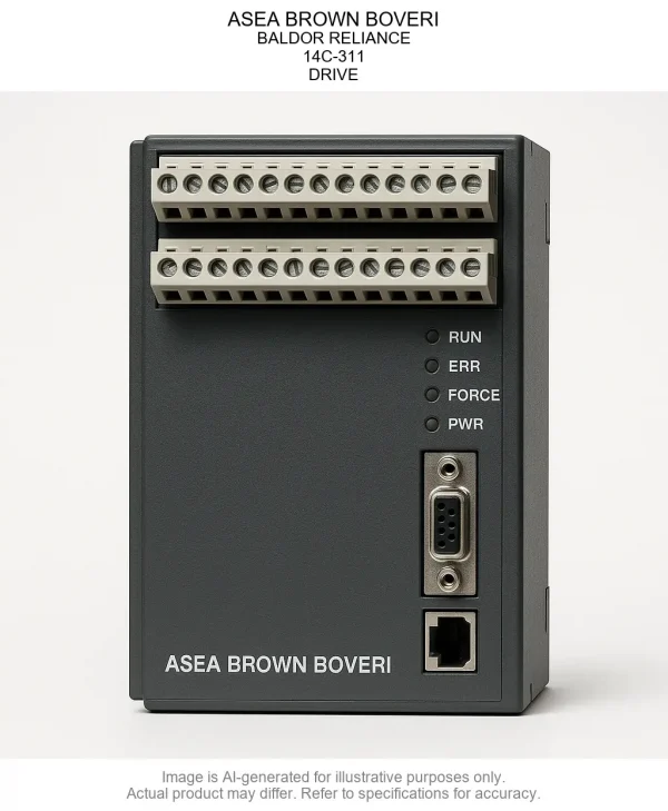 ASEA BROWN BOVERI; BALDOR RELIANCE; 14C-311; DRIVE
