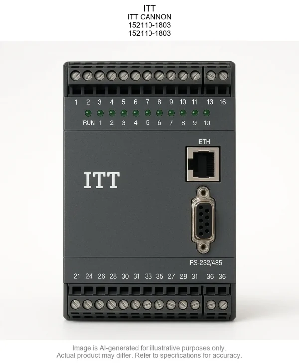 152110-1803.webp ITT; ITT CANNON; 152110-1803; 152110-1803