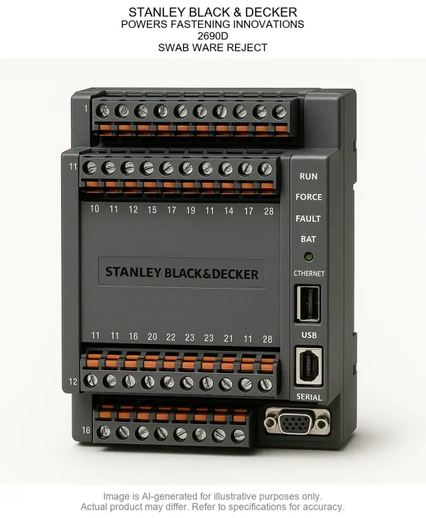 STANLEY BLACK & DECKER; POWERS FASTENING INNOVATIONS; 2690D; SWAB WARE REJECT