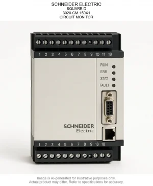SCHNEIDER ELECTRIC; SQUARE D; 3020-CM-150X1; CIRCUIT MONITOR