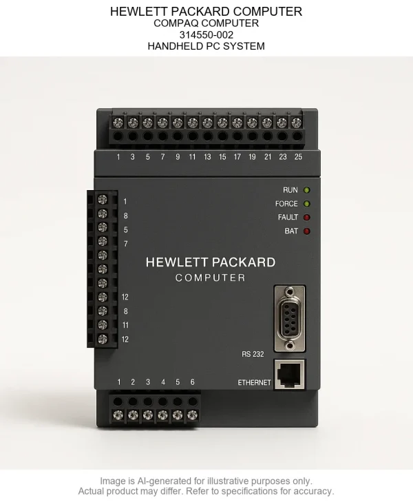 HEWLETT PACKARD COMPUTER; COMPAQ COMPUTER; 314550-002; HANDHELD PC SYSTEM