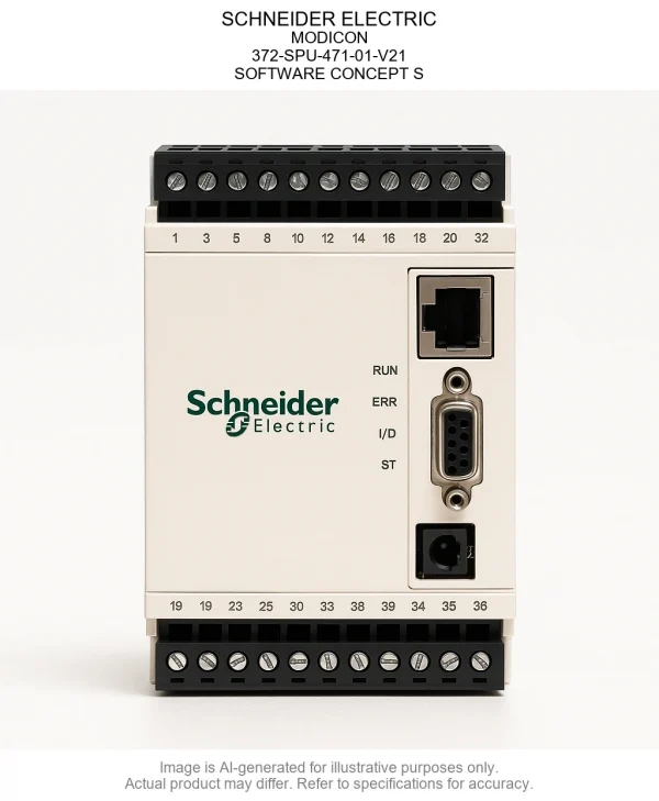 SCHNEIDER ELECTRIC; MODICON; 372-SPU-471-01-V21; SOFTWARE CONCEPT S