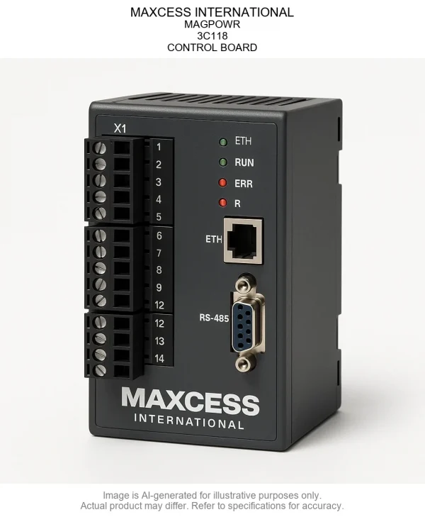 MAXCESS INTERNATIONAL; MAGPOWR; 3C118; CONTROL BOARD
