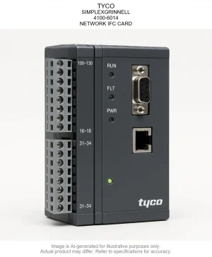 TYCO; SIMPLEXGRINNELL; 4100-6014; NETWORK IFC CARD