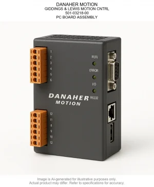 DANAHER MOTION; GIDDINGS & LEWIS MOTION CNTRL; 501-03218-00; PC BOARD ASSEMBLY