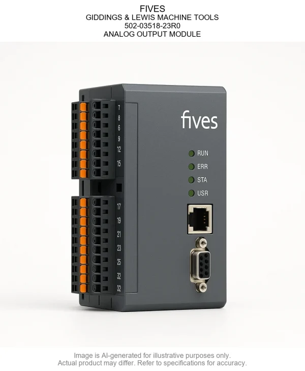502-03518-23R0.webp FIVES; GIDDINGS & LEWIS MACHINE TOOLS; 502-03518-23R0; ANALOG OUTPUT MODULE