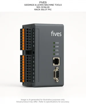 FIVES; GIDDINGS & LEWIS MACHINE TOOLS; 503-19184-00; RACK 5SLOT PIC