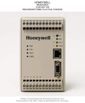 HONEYWELL; MEASUREX; 51401547-100; REDUNDANT-PMM-10-I/O FILE CHASSIS