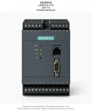 SIEMENS; LANDIS & GYR; 545-714; POWER MODULE