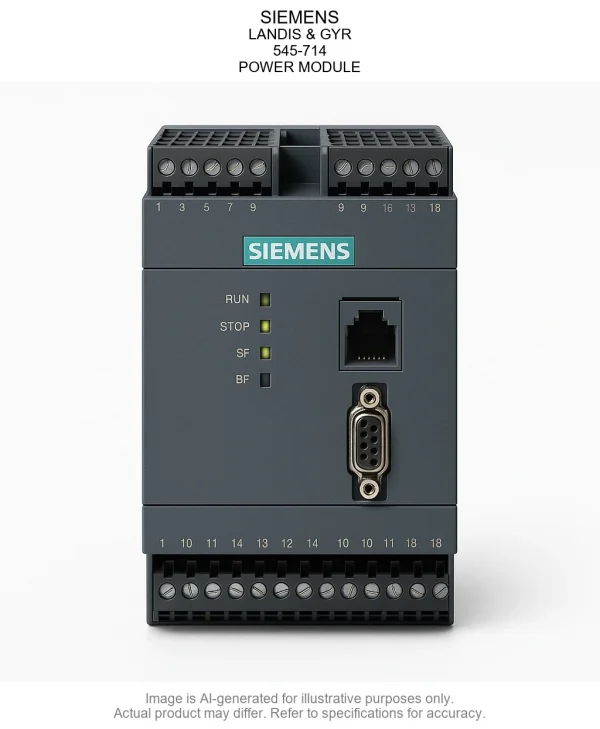 SIEMENS; LANDIS & GYR; 545-714; POWER MODULE