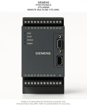 SIEMENS; PYROTRONICS; 575-048696; REMOTE MULTILINE CTR./ANN.