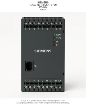 SIEMENS; TEXAS INSTRUMENTS PLC; 575-2124; RACK