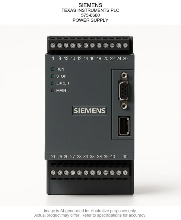 575-6660.webp SIEMENS; TEXAS INSTRUMENTS PLC; 575-6660; POWER SUPPLY