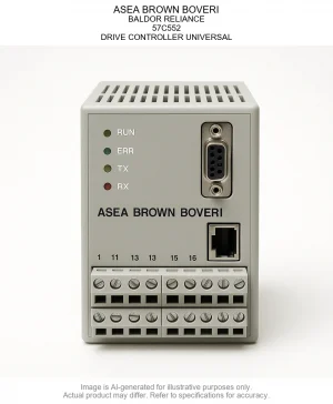 ASEA BROWN BOVERI; BALDOR RELIANCE; 57C552; DRIVE CONTROLLER UNIVERSAL