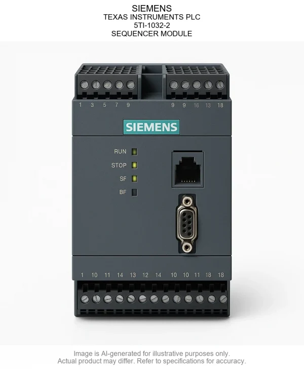 5TI-1032-2.webp SIEMENS; TEXAS INSTRUMENTS PLC; 5TI-1032-2; SEQUENCER MODULE