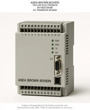 ASEA BROWN BOVERI; TAYLOR ELECTRONICS; 6015BZ10000B; I/O TRANSFER BOARD