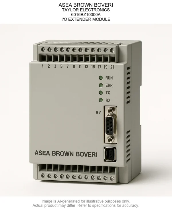 ASEA BROWN BOVERI; TAYLOR ELECTRONICS; 6016BZ10000A; I/O EXTENDER MODULE