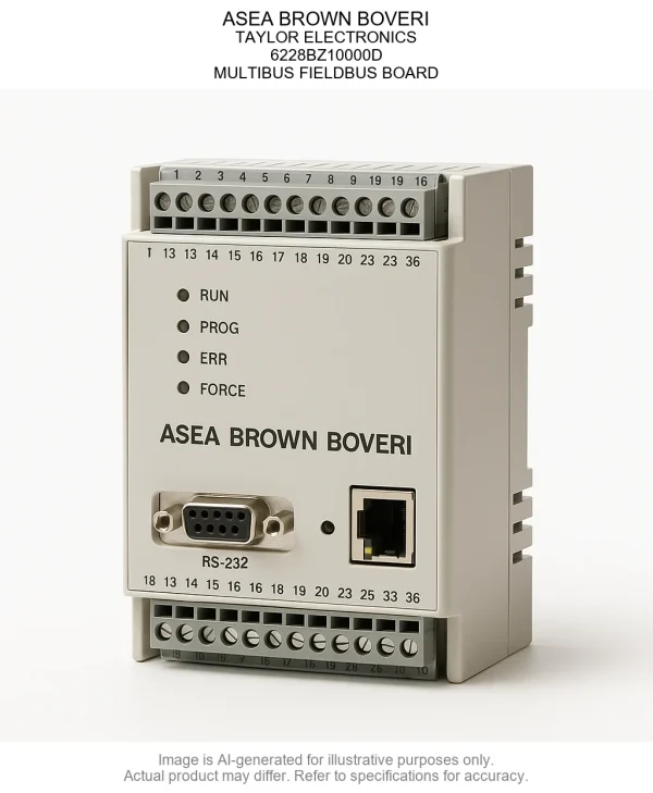 6228BZ10000D.webp ASEA BROWN BOVERI; TAYLOR ELECTRONICS; 6228BZ10000D; MULTIBUS FIELDBUS BOARD