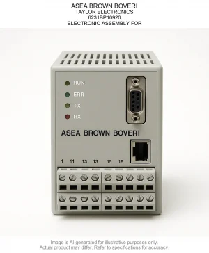 ASEA BROWN BOVERI; TAYLOR ELECTRONICS; 6231BP10920; ELECTRONIC ASSEMBLY FOR