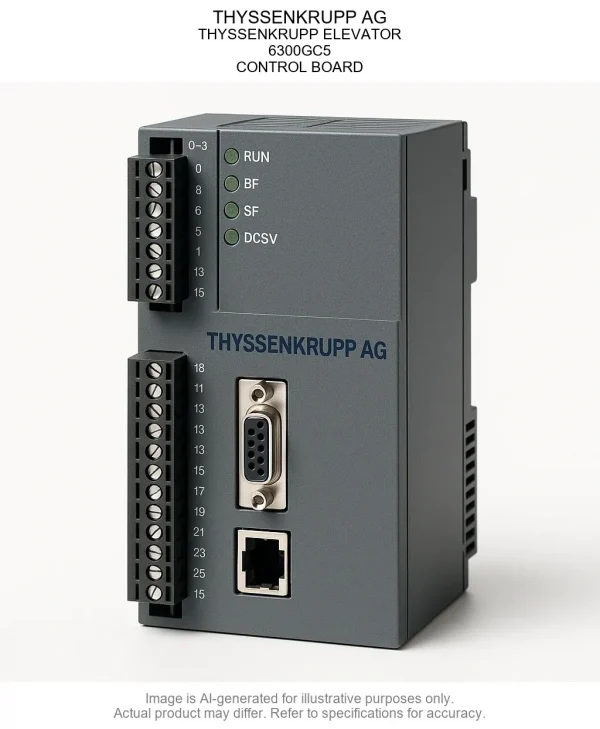 6300GC5.webp THYSSENKRUPP AG; THYSSENKRUPP ELEVATOR; 6300GC5; CONTROL BOARD