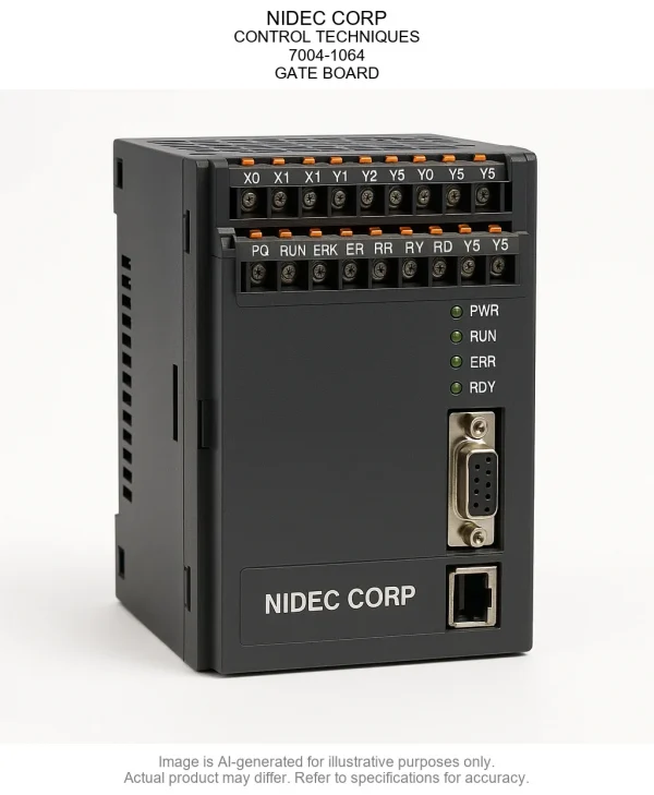 7004-1064.webp NIDEC CORP; CONTROL TECHNIQUES; 7004-1064; GATE BOARD