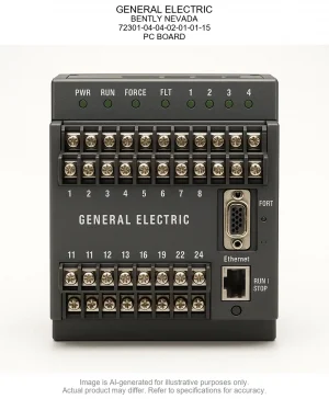 GENERAL ELECTRIC; BENTLY NEVADA; 72301-04-04-02-01-01-15; PC BOARD