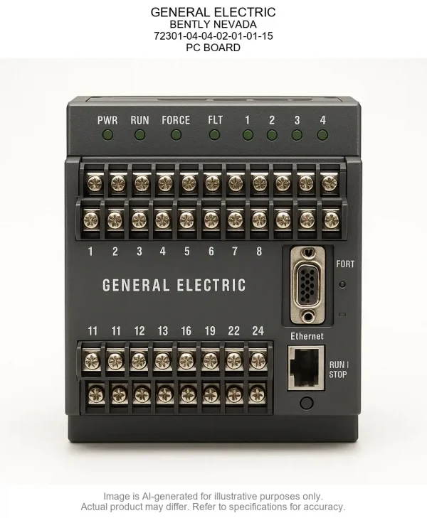 GENERAL ELECTRIC; BENTLY NEVADA; 72301-04-04-02-01-01-15; PC BOARD