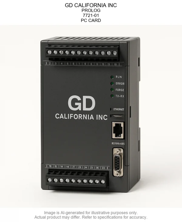 GD CALIFORNIA INC; PROLOG; 7721-01; PC CARD