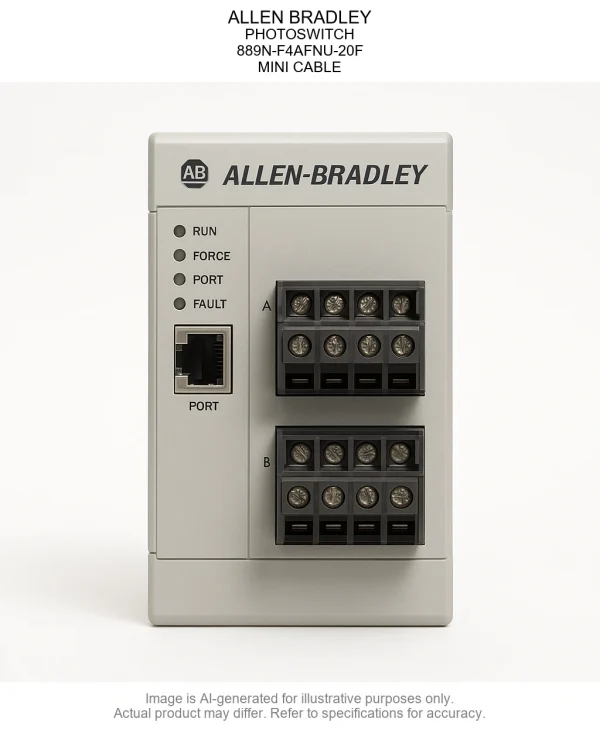 889N-F4AFNU-20F.webp ALLEN BRADLEY; PHOTOSWITCH; 889N-F4AFNU-20F; MINI CABLE