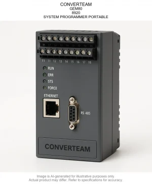 CONVERTEAM; GEM80; 8920; SYSTEM PROGRAMMER PORTABLE