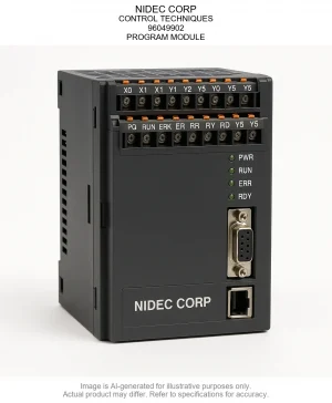 NIDEC CORP; CONTROL TECHNIQUES; 96049902; PROGRAM MODULE