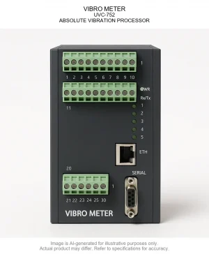 VIBRO METER; UVC-752; ABSOLUTE VIBRATION PROCESSOR